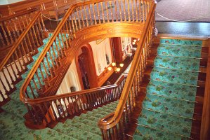 Iolani Palace - Grand Staircase